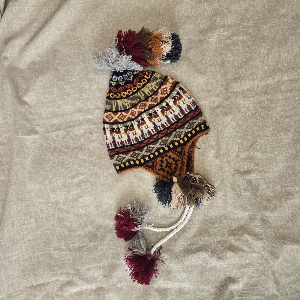 Colorful Peruvian Beanie